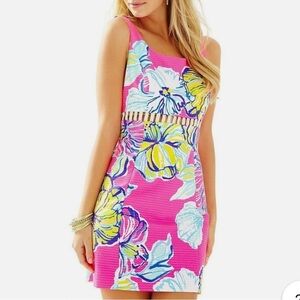 Lilly Pulitzer Pink Floral Dress
